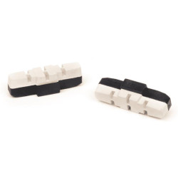ELVEDES Boite de 25 paires de patins White Compound pour Magura HS11/HS33