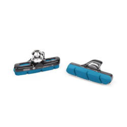 ELVEDES Paire de patins plus porte patins Alu 55mm Pour jante Carbon Campagnolo