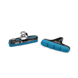 ELVEDES Paire de patins plus porte patins Alu 55mm Pour jante Carbon Shimano