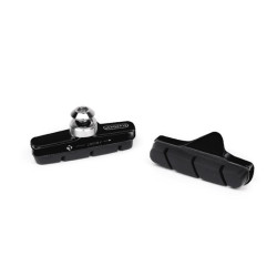 ELVEDES Paire de patins plus porte patins Alu route 55mm pour Campagno