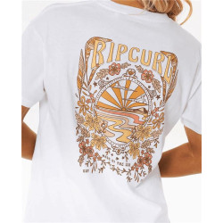 Teeshirt femme RIPCURL Riptide Relaxed Tee White S