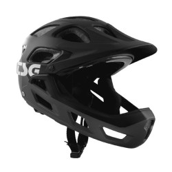 TSG TECHNICAL SAFETY GEAR Casque seek youth FR graphic design XXS/XS gris-noir