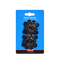 ELVEDES 1 Kit Galets de derailleur 7/8/9/10/11 vitesses, roulements annulaires + spacers