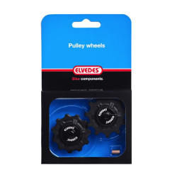 ELVEDES 1 Kit Galets de derailleur 2 x 11 dents roulements annulaires + Spacers