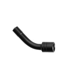ELVEDES Coudes 45° noir 2X