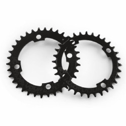 DARTMOOR Couronne Trail Intro narrow-wide, alu, 34T, BCD 104, noir