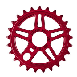 DARTMOOR Couronne BMX Star alu 7075, 25T, red anod.