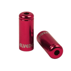 ELVEDES 50 Sealed Ferrules diamètre 5,0mm Aluminium Red