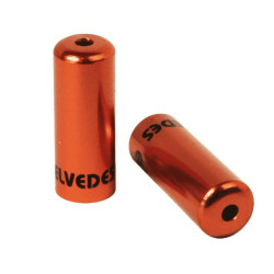 ELVEDES 50 Sealed Ferrules diamètre 4,2mm Aluminium Orange