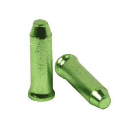 ELVEDES 500 Endcaps diamètre 2,3 Aluminium Green