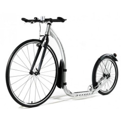 Trottinette tout terrain Footbike    KICKBIKE RACE MAX 28/20 SILVER