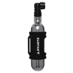 GRANITE PUNK Kit embout de gonflage et poche silicone pour cartouche CO2 25g