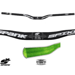 SPANK Cintre Spank SPIKE 800 Vibrocore, rise 30mm, noir/blanc