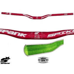 SPANK Cintre Spank SPIKE 800 Vibrocore, rise 30mm, rouge/blanc