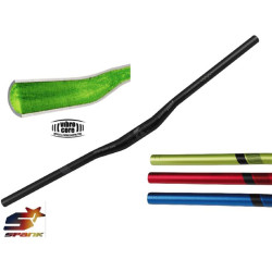 SPANK Cintre OOZY Trail 780 Vibrocore, rise 15mm, noir/gris