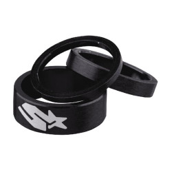 SPANK SPANK Spacer Kit 3/6/12mm Black