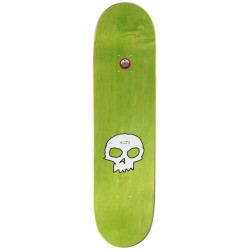 Plateau skateboard ZERO SKATEBOARDS Single Skull Black White 8.375
