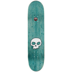Plateau skateboard ZERO SKATEBOARDS Single Skull Black White 7.75