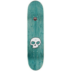 Plateau skateboard ZERO SKATEBOARDS Single Skull Black White 8.0
