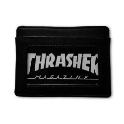 Portefeuille THRASHER Wallet Card Noir
