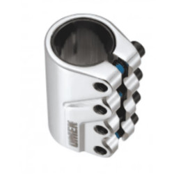 Collier de serrage trottinette BLUNT Clamp 4 Bolts Omen SCS chrome
