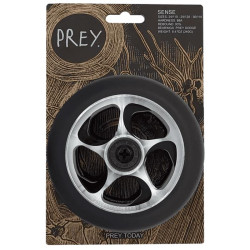 Paire de roues trottinette PREY Sense Black/Raw (X2) 110x30mm