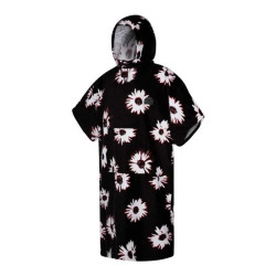 Poncho MYSTIC Velour Black/White