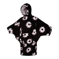 Poncho MYSTIC Women Black White