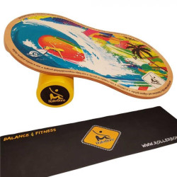 Planche équilibre ROLLERBONE Shabby 1.0 Classic Set + Carpet