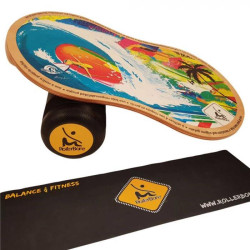 Planche équilibre ROLLERBONE Shabby 1.0 Pro Set + Carpet