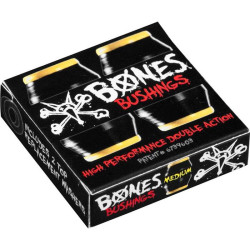 Bushing Skateboard BONES  Bushings  Jeu De 4 Gommes  Medium Black