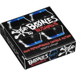 Bushing Skateboard BONES  Bushings  Jeu De 4 Gommes  Soft Black