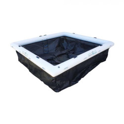 Piscine yacht YACHTBEAH Classic Pool 4x4m w. 30cm Tube