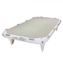 Plateforme gonflable YACHTBEAH Platform 4.1 Premium, Champagne Matt