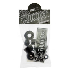Bushing Skateboard THUNDER TRUCKS Bushings Rebuild Kit 100du Black