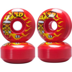 Roues Skateboard SPEED DEMONS Characters 4-Pack Hot Shot 52mm