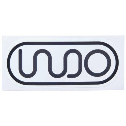 Sticker INDO Logo Blanc