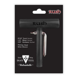 Outil montage Skateboard RUSH Tool  Clef De Montage  Black