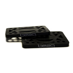 BEARS  Riser Pads  Jeu De 2  Hard Flat 0.25 Pouce