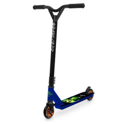 Trottinette Freestyle STREET SURFING Destroyer Permanent Green Fire Mask
