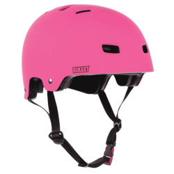 Casque BULLET Junior Matt 49-54Cm Rose