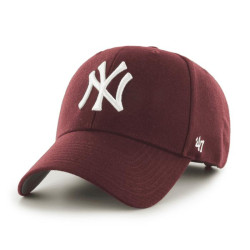 Casquette 47 BRAND Mlb New York Yankees MvpMaroon Rouge