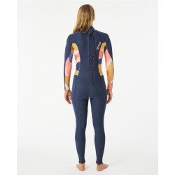 Combinaison intégrale Femme RIPCURL Dawn Patrol 4/3 Backzip Peach 12