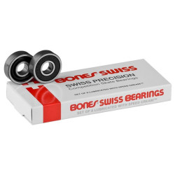 Roulements Skateboard BONES  Roulements  Jeu De 8  Swiss