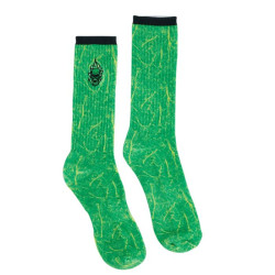 Chaussettes skate CREATURE SKATEBOARDS Corpse Vert