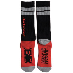 Chaussettes skate DARKROOM Diver Noir