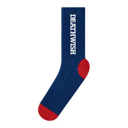 Chaussettes skate DEATHWISH SKATEBOARDS Antidote Bleu