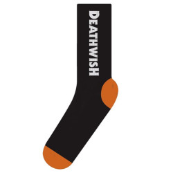Chaussettes skate DEATHWISH SKATEBOARDS Carpenter Noir