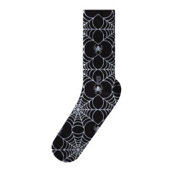 Chaussettes skate PSOCKADELIC Spider Web Noir