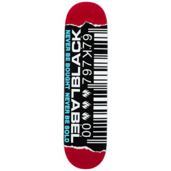 Plateau skate BLACK LABEL Barcode Ripped 8.5